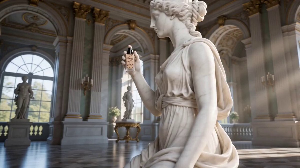 3D CGI Commercial-style Sequence Luxurious, Ornate Baroque Palace